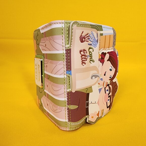 Loungefly Disney Pixar Up Carl & Ellie Mailbox Paint Zip Wallet NEW - Picture 11 of 11
